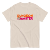 Dungeon Master Retro Donut Men's Logo Tee
