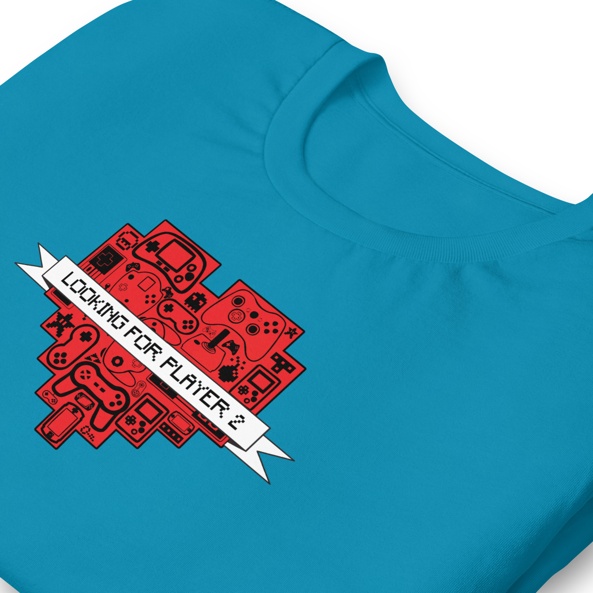 Unisex Looking For Player Two Dating / Relationship Shirt - Image 2