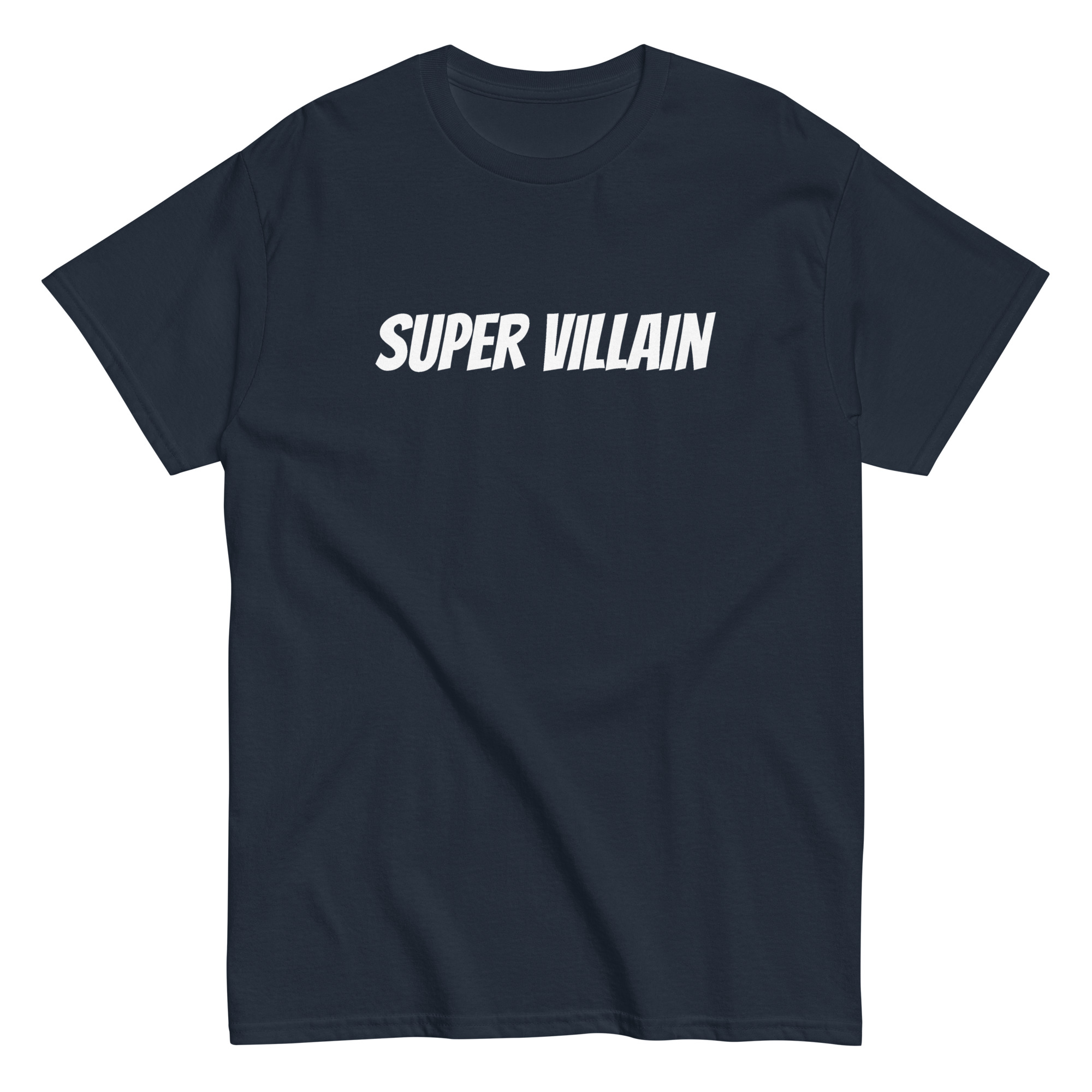 Super Villain Simple Text Tee - Image 3