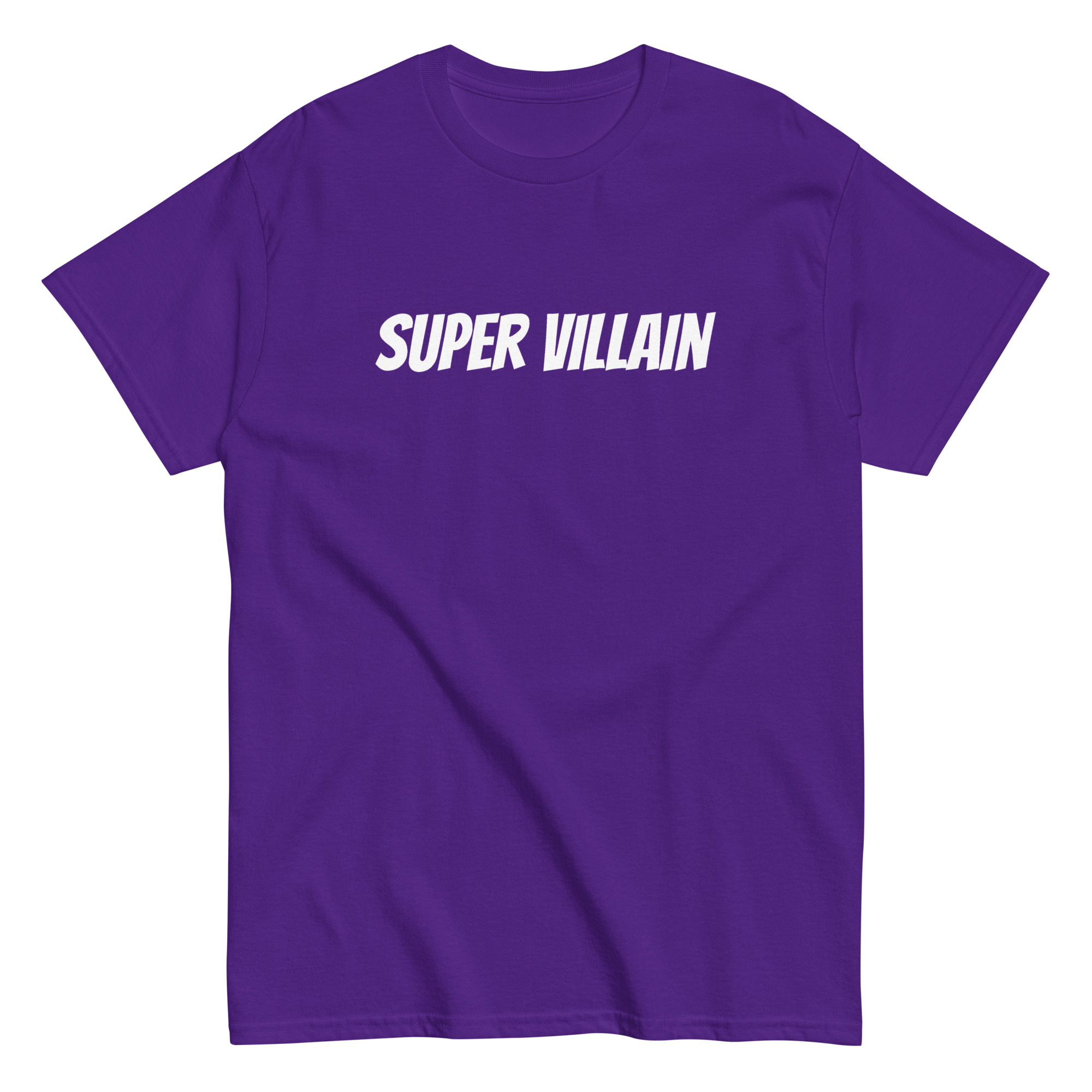 Super Villain Simple Text Tee - Image 4