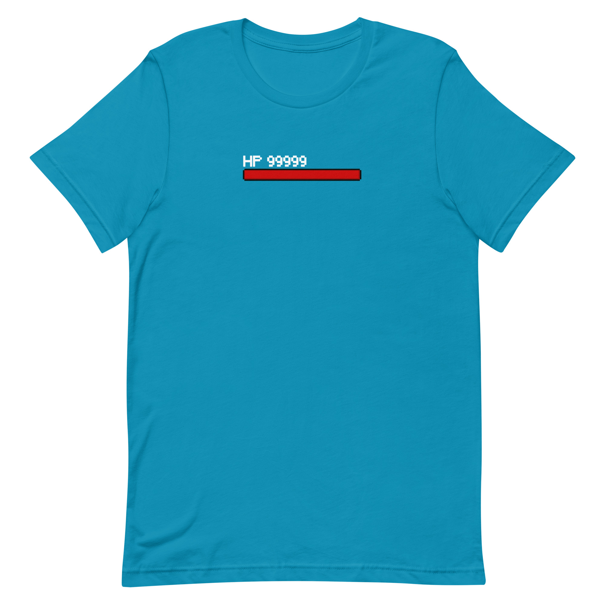 Like A Boss HP Gamer Life Bar T-Shirt - Image 2